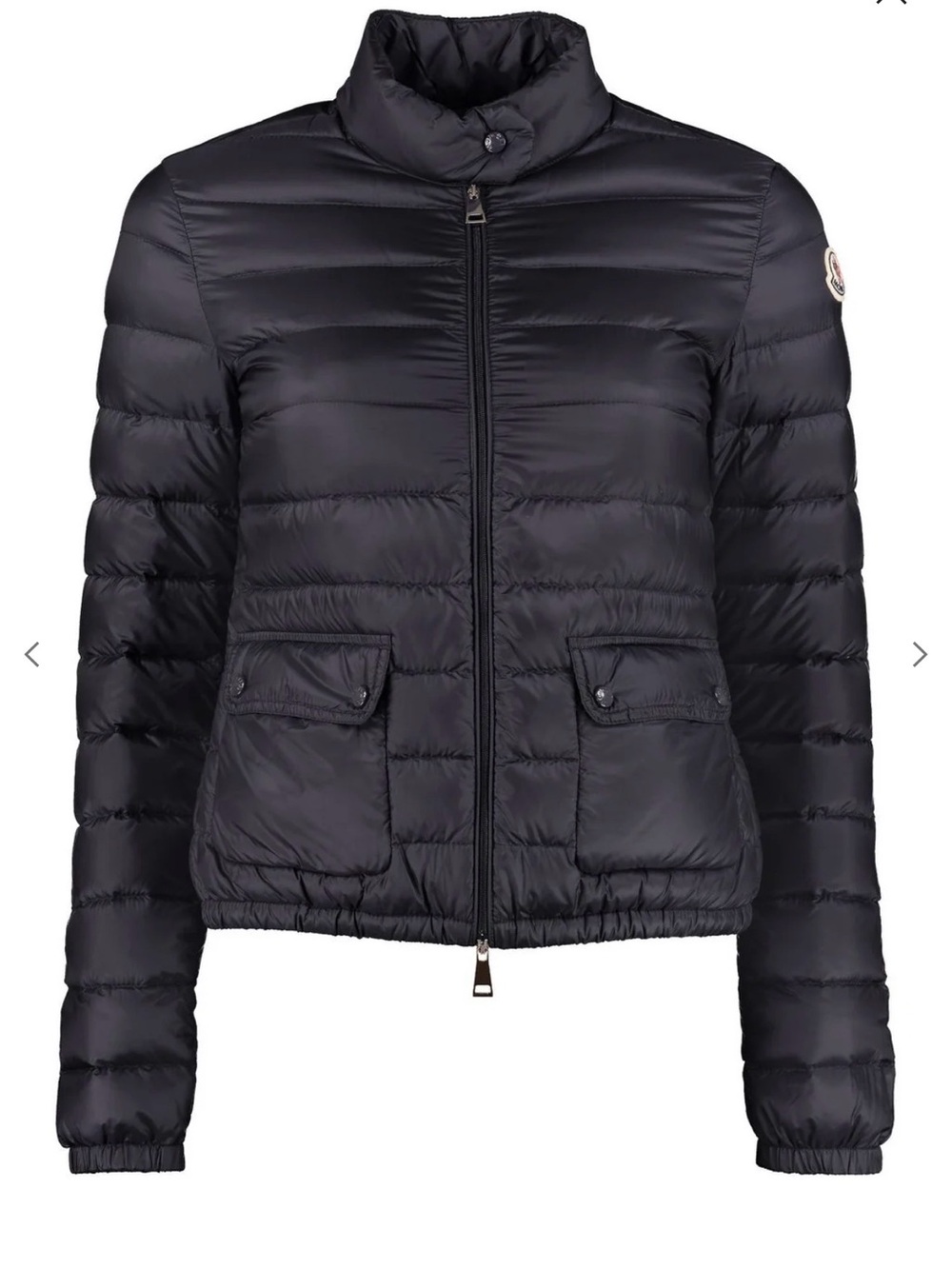 $1390 MONCLER lans NAVY BLUE GOOSE DOWN PUFFER JACKET SIZE 2